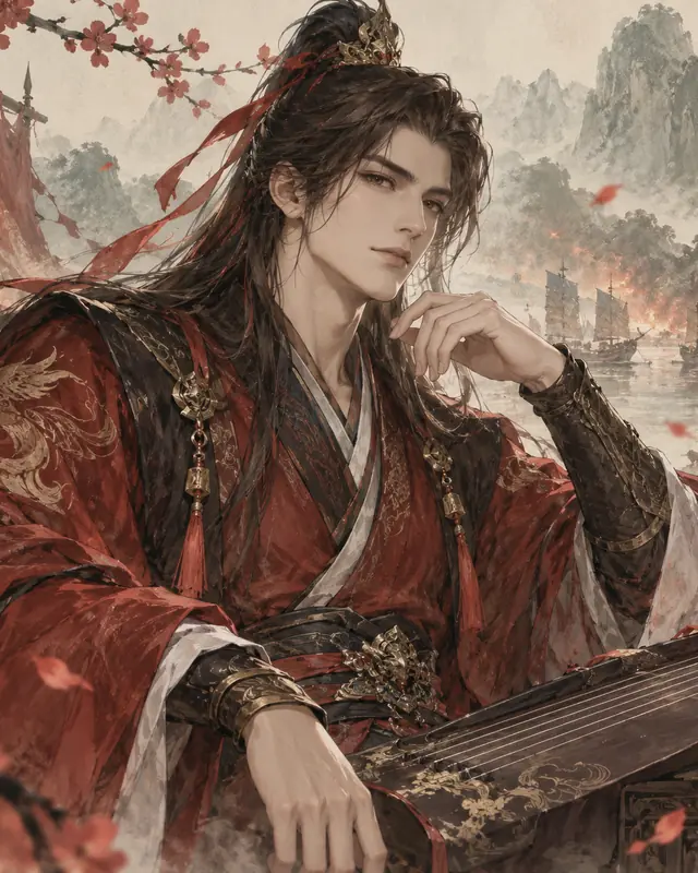 Portrait of Zhou Yu