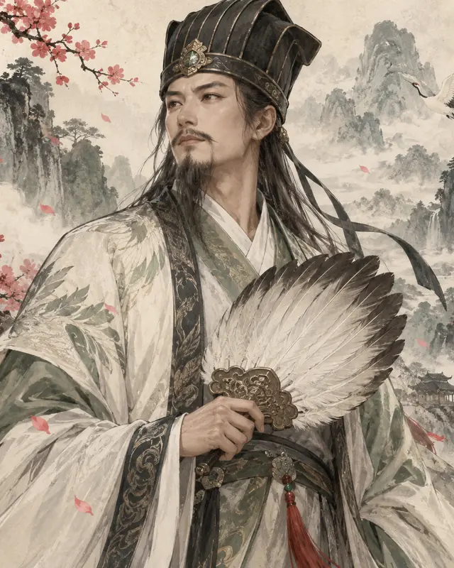 Portrait of Zhuge Liang